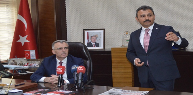 Bakan Ağbal’dan Başkan Külcü’ye Övgü