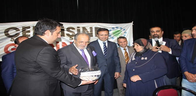 Alaca TOKİ’de Kura Heyecanı