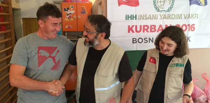 Çorum İHH Bosna’da Kurban Kesti