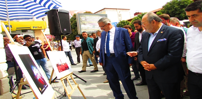 Çorum’da Milli İrade Sergisi Açıldı