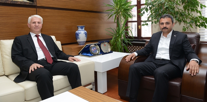 Gökcan’dan Başkan Külcü’ye Ziyaret