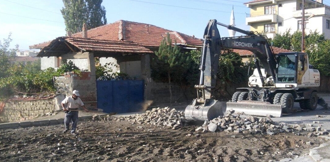 Sungurlu’da Yol Çalışmaları