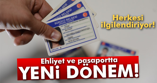Pasaport ve Ehliyetler Nüfus Müdürlüğünden Alınacak