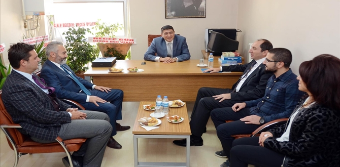 Rektör Alkan’dan İnşaat Mühendisleri Odası’na Ziyaret