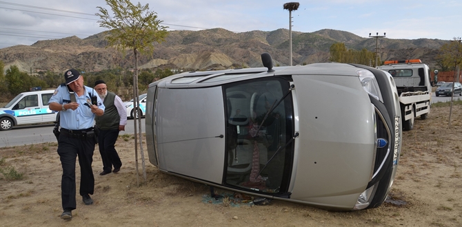 Çorum’da Trafik Kazası: 1 Yaralı