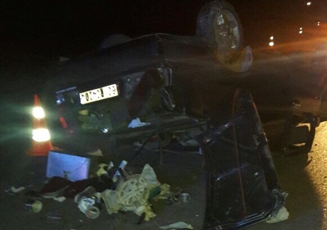 Çorum’da Trafik Kazası: 2 Yaralı