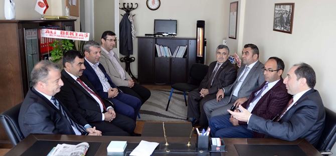 Rektörden Veteriner Hekimlere Ziyaret