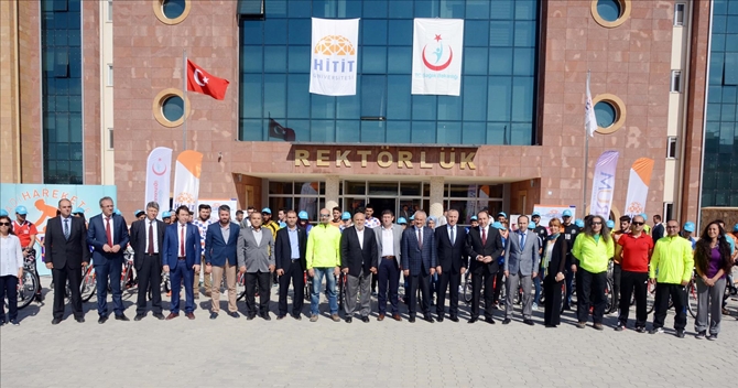 Üniversiteye 250 Bisiklet Verildi