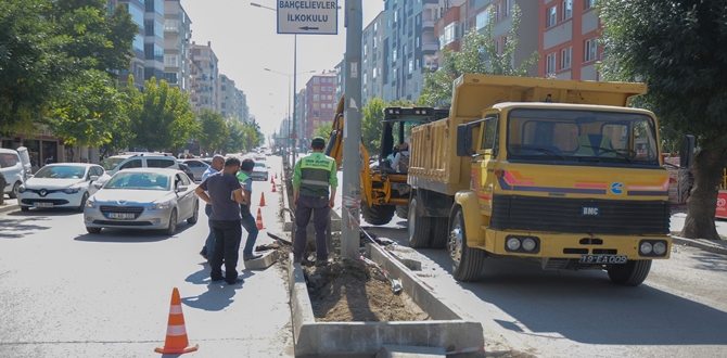 Bahabey’e Modern Kavşak ve Modern Refüj