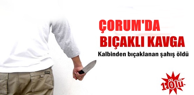 Bıçaklanan Şahıs Hayatını Kaybetti