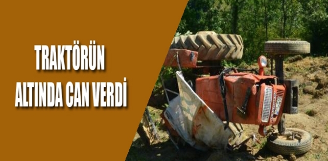 Traktörün Altında Can Verdi