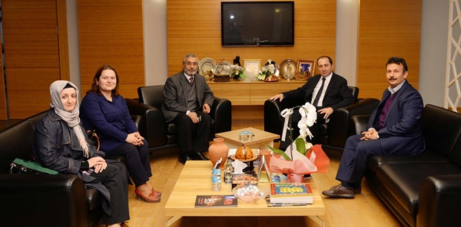 Turizm Okulundan Rektör’e Ziyaret