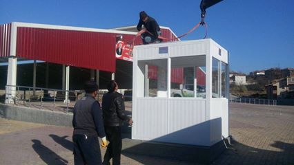 Pazar Yerine Zabıta Kulübesi