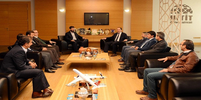 Cihannüma’dan Rektör’e Ziyaret