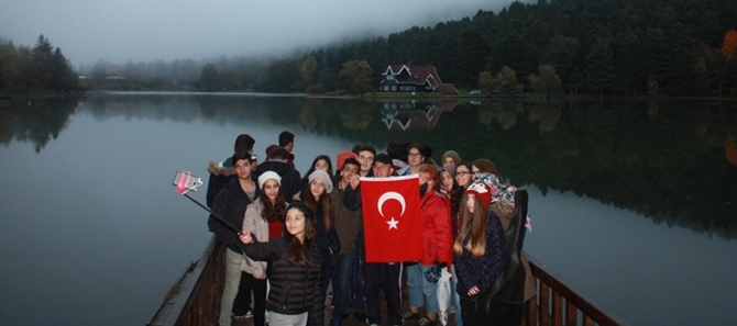 Anadolu Lisesi Öğrencileri Yedigölleri Gezdi