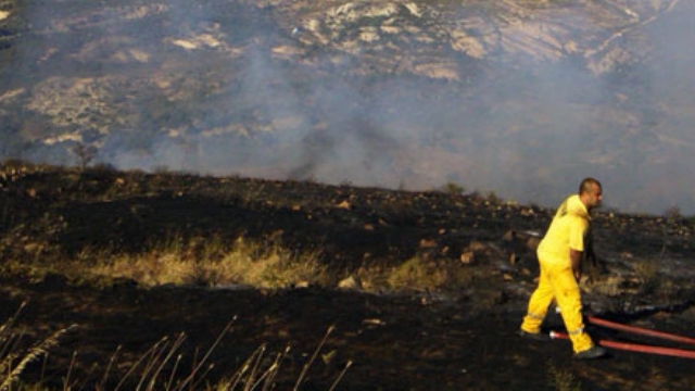 Oğuzlarda Yangın Çıktı