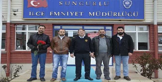 Sungurlu TV’den Emniyete Ziyaret