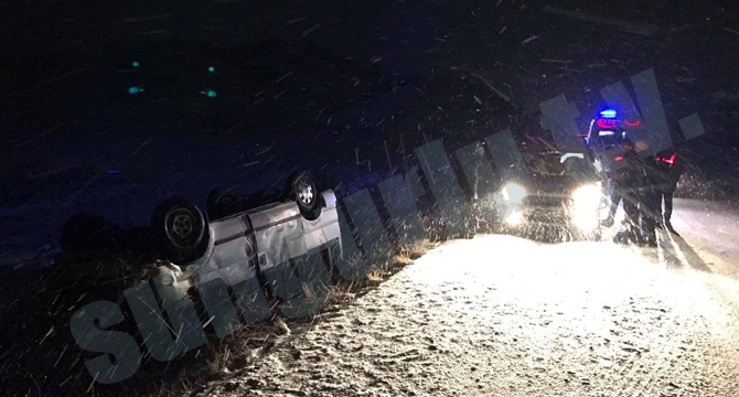 Çorum’da Kaza; 1’i Bebek 6 Kişi Yaralı