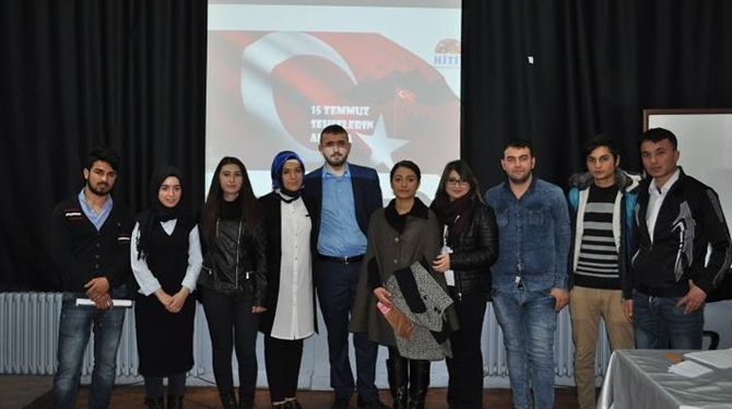 15 Temmuz Şehitleri Anıldı