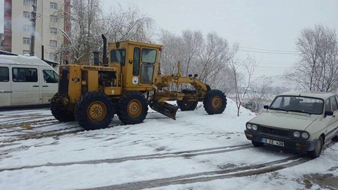 Kar Temizleme Çalışmaları Başladı
