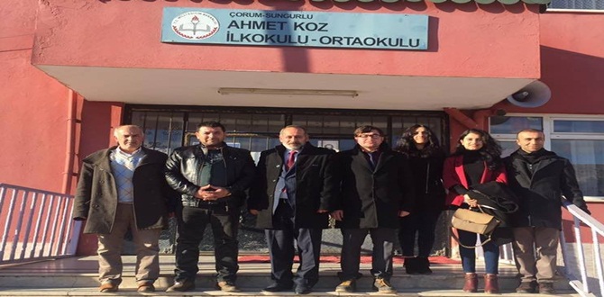 MHP’den Köy Okuluna Yardım