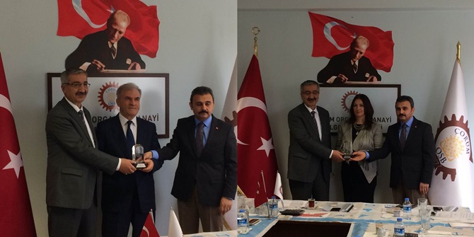 Meroğlu ve Çevik’e Hizmet Şilti
