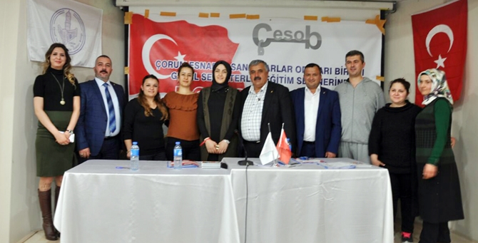Oda Genel Sekreterleri Eğitim Gördü