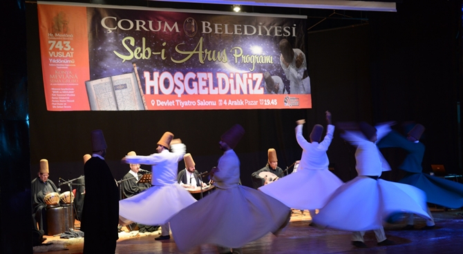 Çorum’da Şeb-İ Arus Gecesi