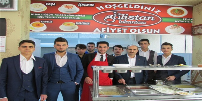 Gülistan Lokantası Hizmete Girdi