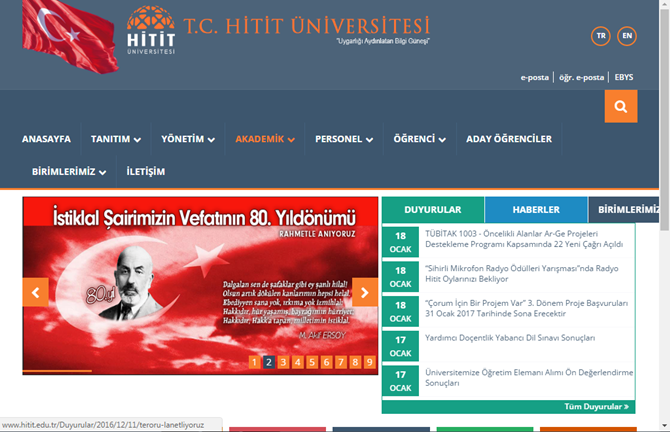 Hitit’in Web Sitesine Ziyaretçi Akını