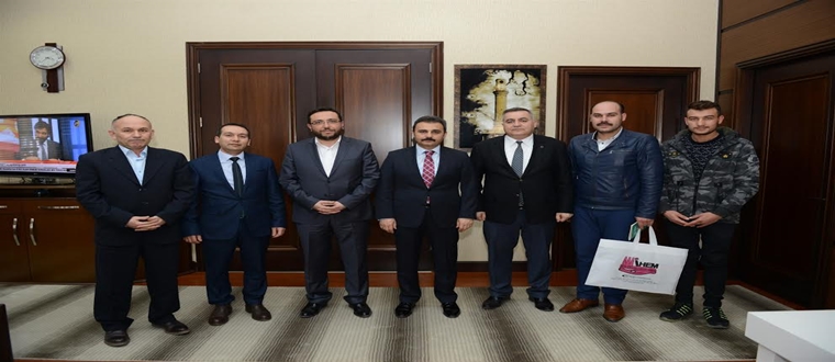 Atıf-Der’den Başkan Külcü’ye Teşekkür Ziyareti