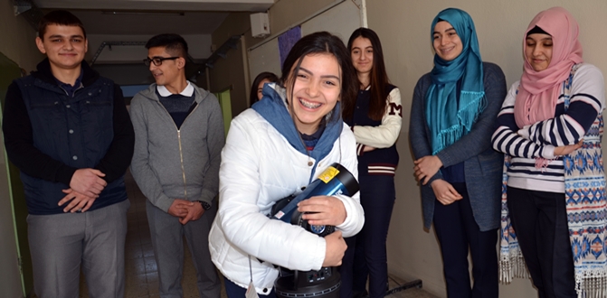 Liseli Edanur, Teleskop Hayaline Kavuştu