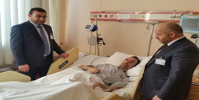 Hastalara Manevi Destek Veriliyor