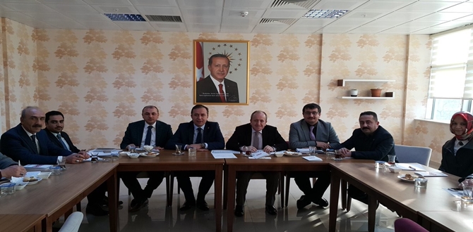 AK Parti İlçe Başkanları Toplantısı Gerçekleştirildi