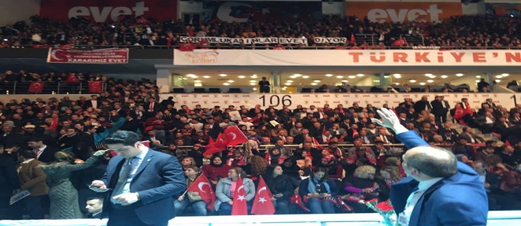 Çorum Teşkilatları Arena’ya Damga Vurdu