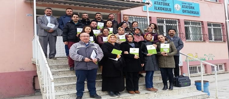 İskilip´te Öğrenen Lider Öğretmen Eğitimi Verildi