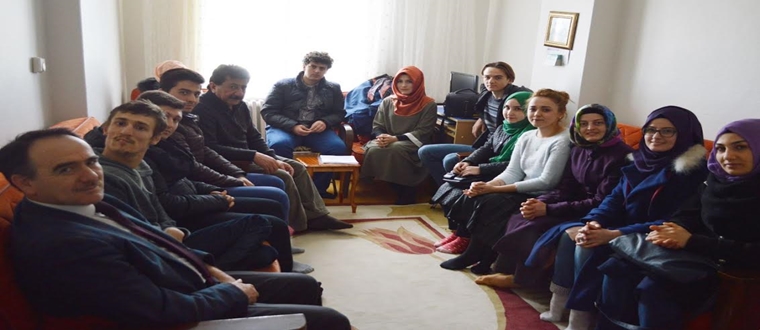 Gençler’den Bekir Madan’a Ziyaret