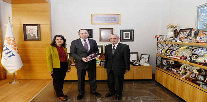 Ozulu’dan Alkan’a Ziyaret