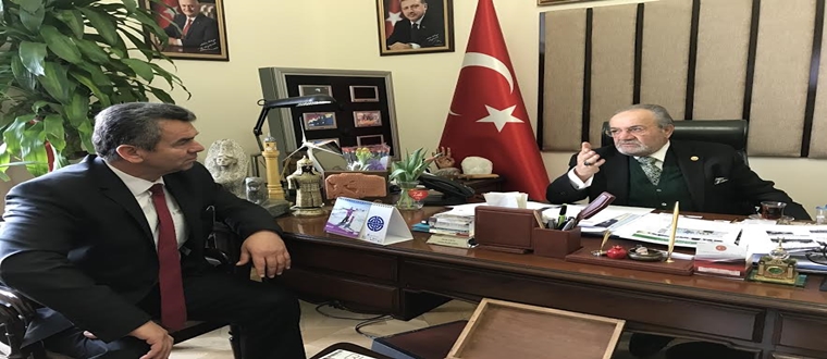 ÇATMA’dan,USLU’ya Teşekkür Ziyareti