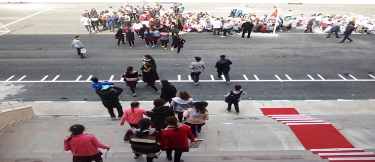 Yunus Emre Ortaokulu’nda Sivil Savunma Etkinlikleri