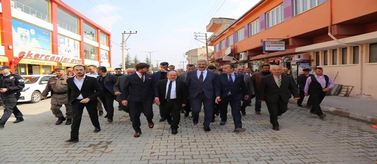 Vali Kılıç ve Milletvekili Ceylan’dan Mecitözü Çıkarması