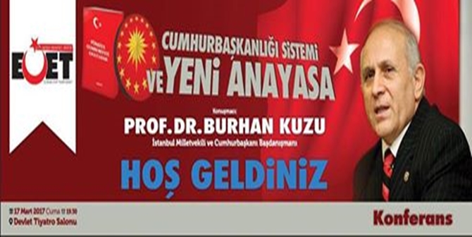 Burhan Kuzu Konferansı Bugün