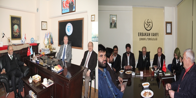 AK Parti’den Türk Ocakları ve Erbakan Vakfı’na Ziyaret