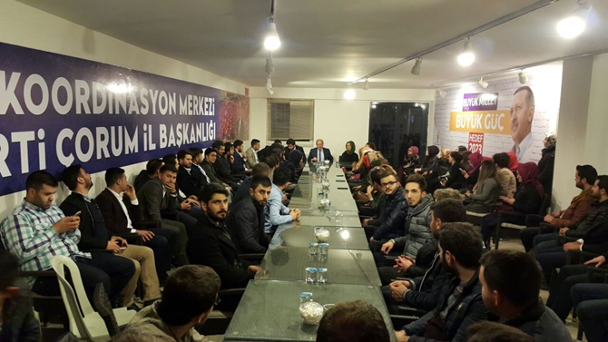 Karadağ, Gençlerle Buluştu
