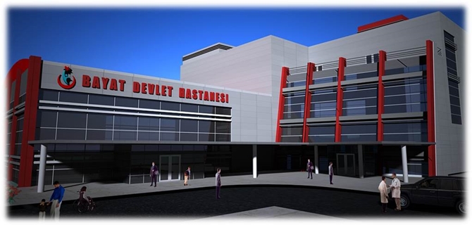 Bayat Devlet Hastanesi İkmal İhalesi Yapılıyor