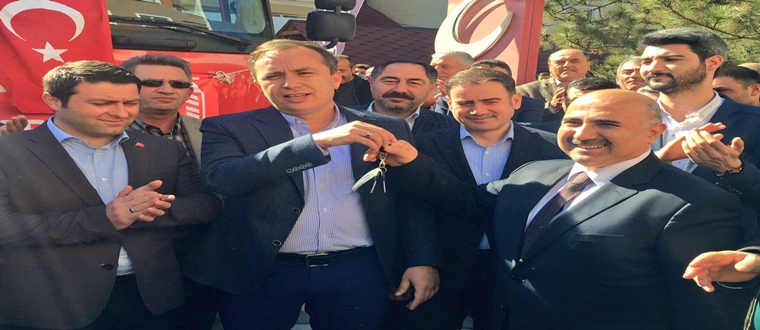 Bayat’a İtfaiye Aracı