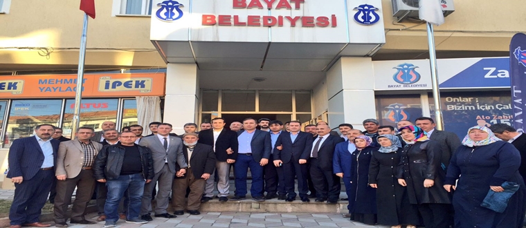 Ceylan’dan Bayat Belediyesine Ziyaret