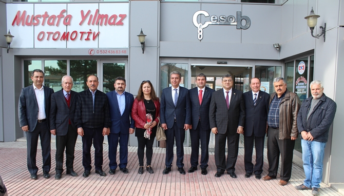 CHP Genel Sekteri Esnafı Dinledi