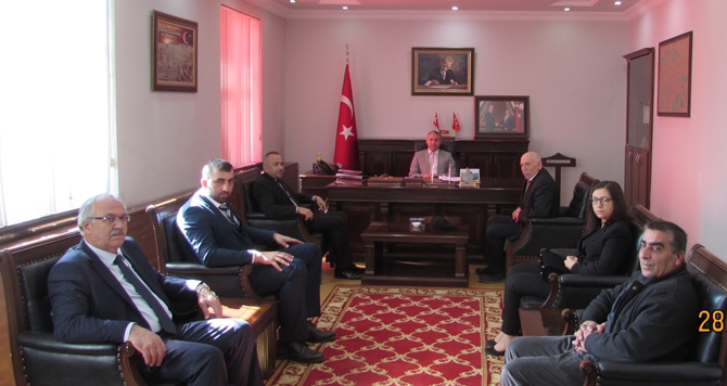 MHP’den Alaca’da Kurumlara Ziyaret