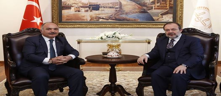 Başkan Mustafa AYDIN’dan,GÖRMEZ’e Ziyaret